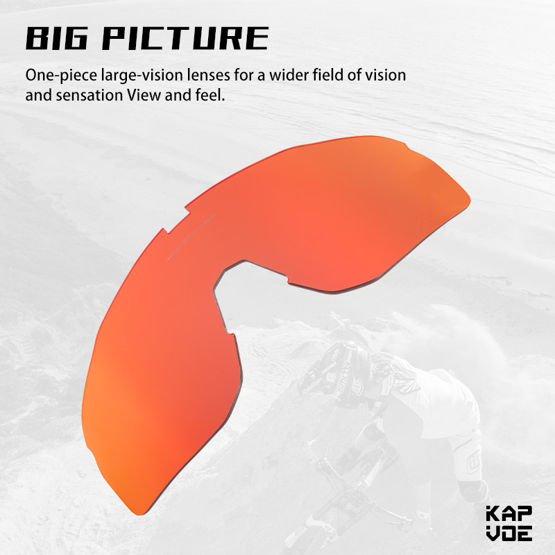 Preço de Atacado US$10,30 Óculos de Ciclismo Deslumbrantes Kapvoe K93-G