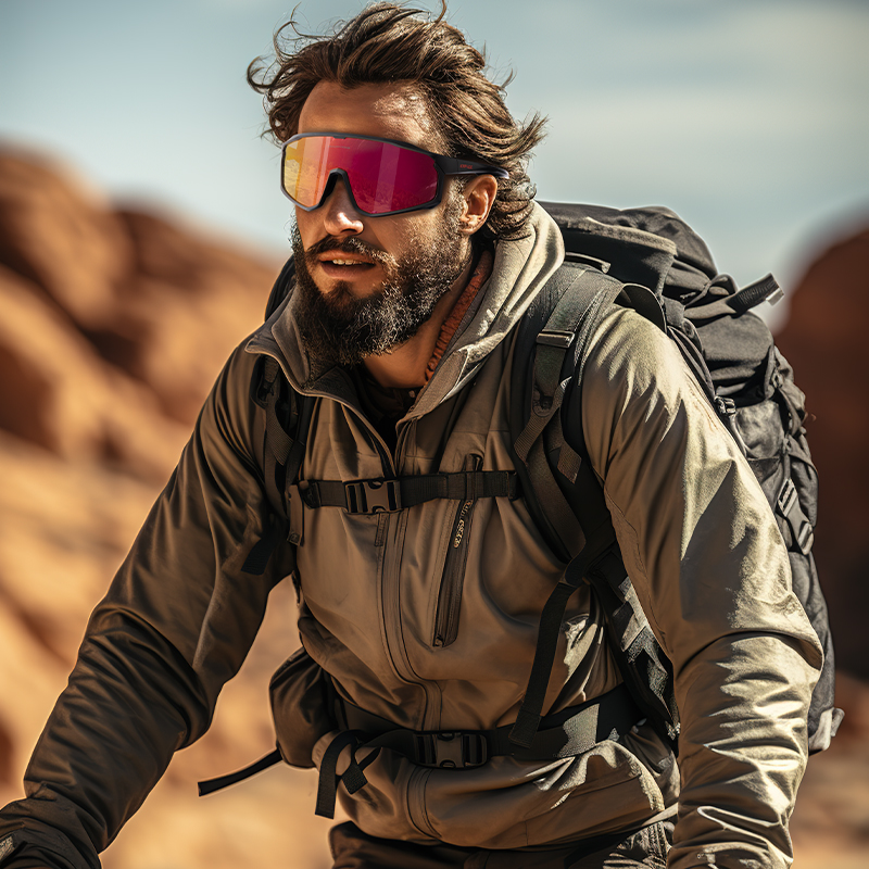 Preço de Atacado US$10,30 Óculos de Ciclismo Deslumbrantes Kapvoe K93-G