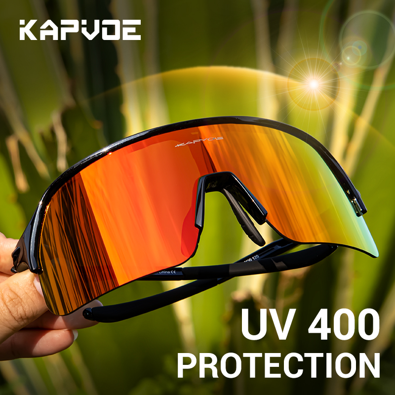 Preço de Atacado US$10.50 Óculos de Ciclismo Kapvoe K9412A UV400