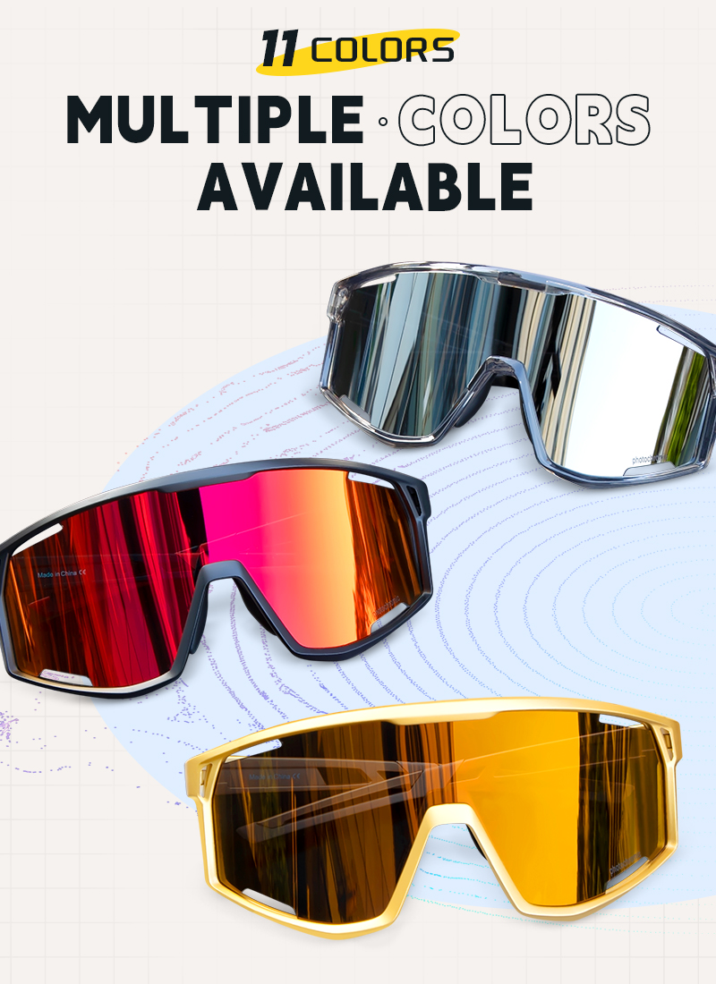 Preço de Atacado US$13,00 Óculos de Ciclismo Anti-UV Kapvoe K108-PH-RE