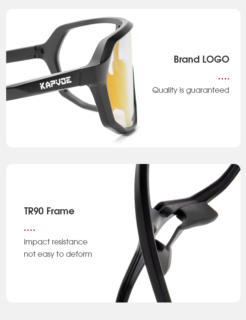 Preço de Atacado US$13,00 Óculos de Ciclismo Esportivo Kapvoe K63