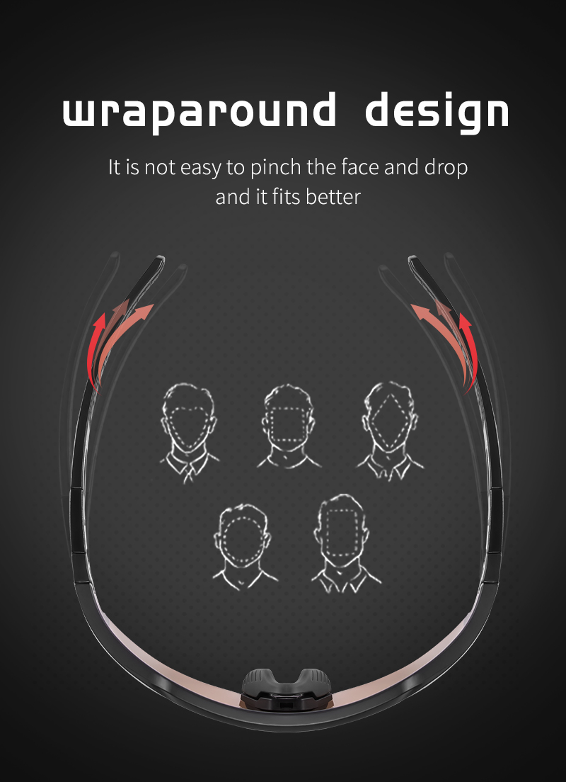 Preço de Atacado US$13,36 Óculos Esportivos Polarizados Kapvoe K75-PH-REVO