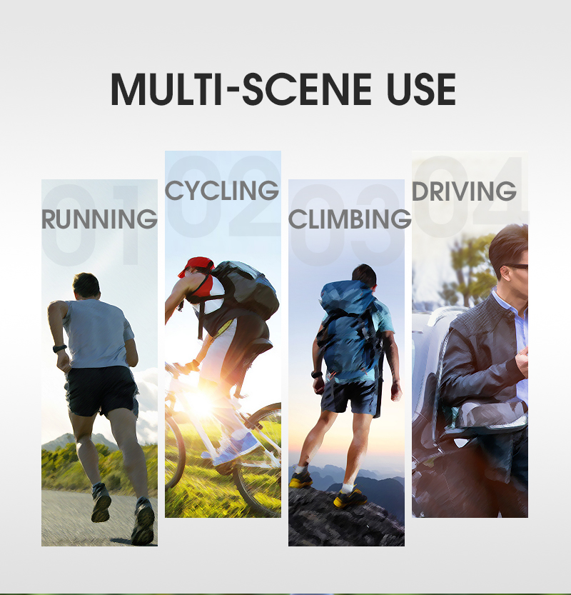 Preço Atacado US$14,40 Óculos Esportivos Polarizados Kapvoe K2-PH