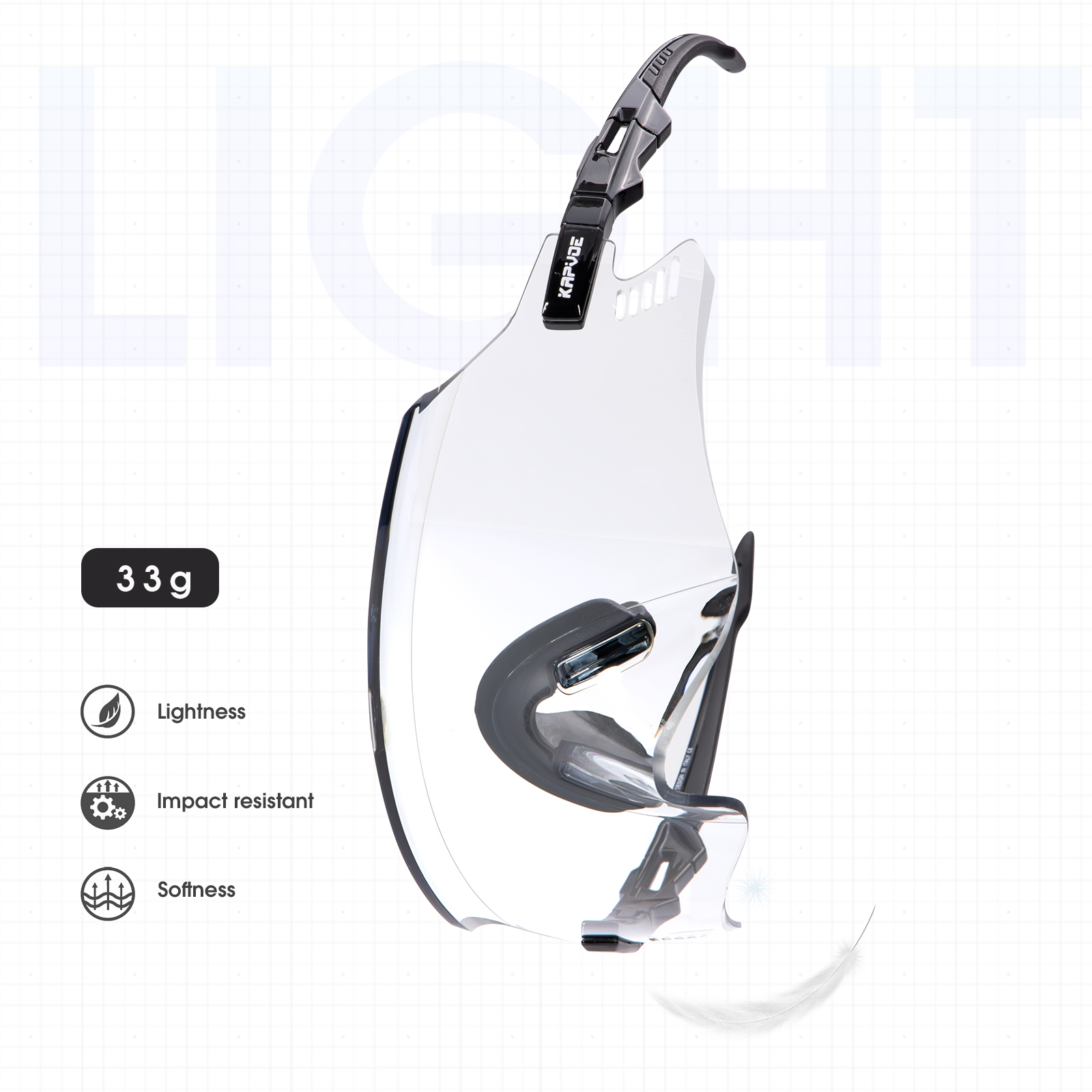 Preço Atacado US$14,40 Óculos Esportivos Polarizados Kapvoe K2-PH