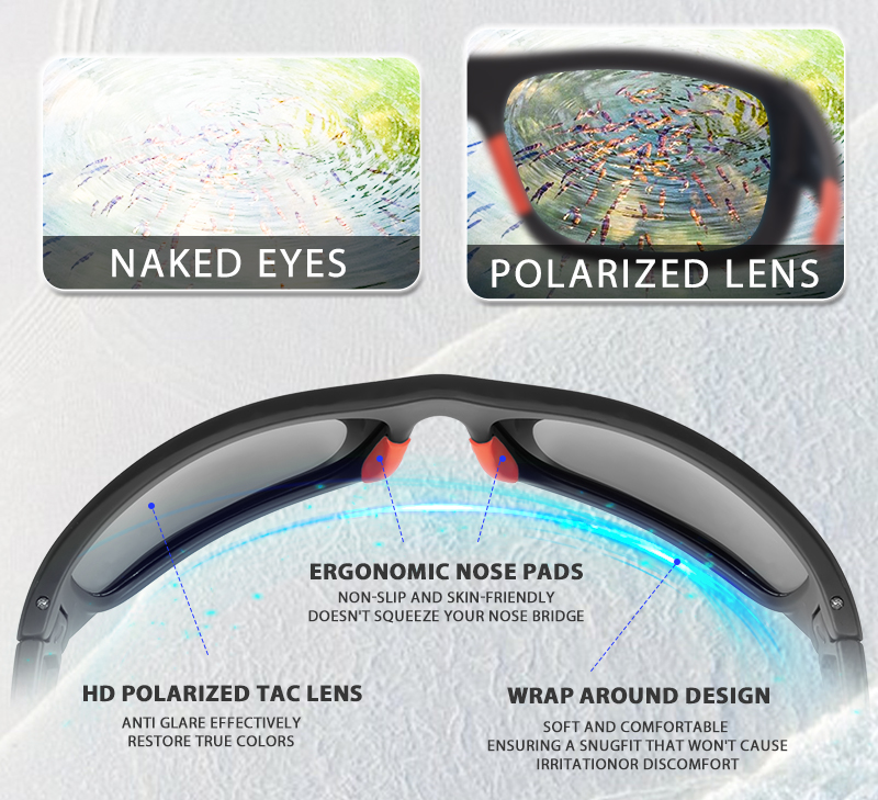 Preço Atacado US$4,80 Óculos Esportivos Kapvoe K2403-QTC