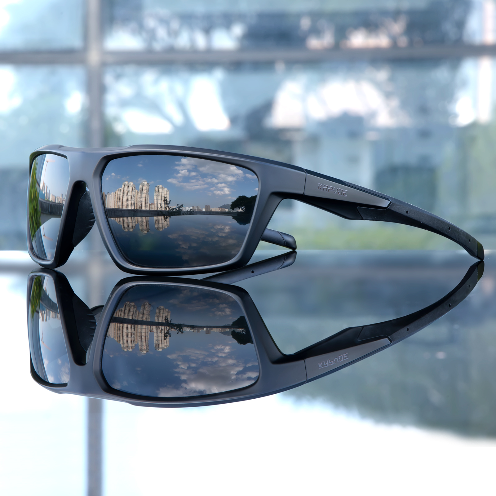 Preço Atacado US$9,00 Óculos de Sol Esportivos Polarizados Kapvoe K12