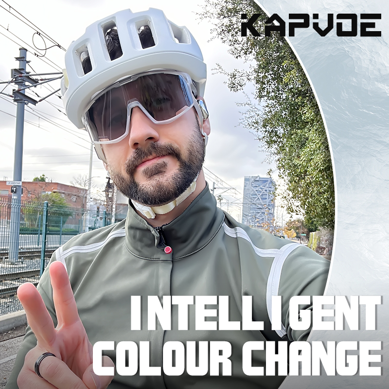 Preço de Atacado US$9,00 Óculos Esportivos Fotocromáticos Kapvoe K180-PH